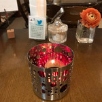 ラ・クロンヌ・ドル - 夕方に差し掛かるとムーディーなキャンドルを置いてくれます♡