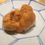 鮨 さいとう - 2017年1月初旬。雲丹