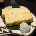 炭火焼鳥あずま - 【料理3,000円＋デラックス飲み放題2,000円】
                                出汁巻き玉子。
                                優しい味わいでした。