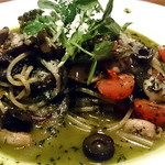 柊山ガーデン - 蛸と無農薬バジルのジェノベーゼ