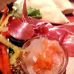 柊山ガーデン - 生ハムのサンドイッチ