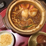 Sagami - 味噌煮込みうどんには天かす付き！