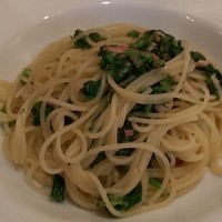 トラットリアセレーナ - 春野菜とベーコンのスパゲティ