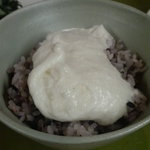 里湯昔話・雄山荘 - 近江五穀米と泰荘芋のとろろ飯