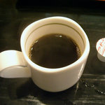 四川料理 福楽 - 「坦坦麺＋小ライス」コーヒー