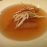 広東料理 センス - フカヒレの姿入り上湯とろみスープ★