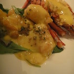 広東料理 センス - 伊勢エビのマンゴーマヨネーズハーブ野菜添え★