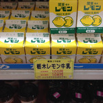 鶴巣パーキングエリア（上り線） スナックコーナー - なぜか栃木レモン牛乳が売ってます。