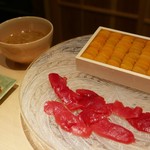 富小路 やま岸 - 寿司のネタ