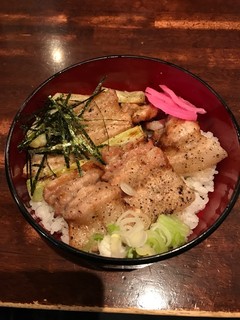 Ondoriya - 【豚バラ丼・塩…800円】♫2016/12