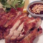 タイ料理 プリックタイ コラボ - ガイヤーン。鶏の焼きものです。