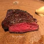 窯焼きステーキ 福田 - ランプ