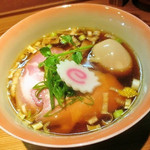 らぁめん鴇 - 真鯛と焼きあごの煮干しらぁめん