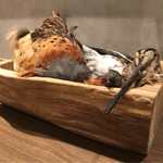 ラチュレ - 小綬鶏と田シギ