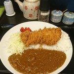 とんかつ瓢 - ロースカツカレー+３種の塩