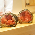 鮨 あらい - まぐろ贅沢巻