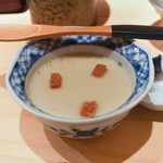 鮨 尚充 - 茶碗蒸しばちこ乗せ