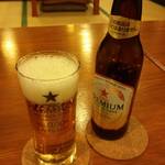 十割蕎麦みかあさ - ノンアルコールビール。