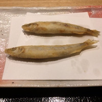 天麩羅 なか江 - ワカサギ、季節だね