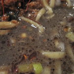 ロンファン - 黒坦々麺のアップ