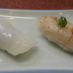 すし豊 - ハリイカ・太刀魚