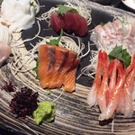 隆之屋武膳 - コースの刺身