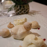 エルルカン・ビス - 2016クリスマスディナーのデザート（スノーボールファンタジー）