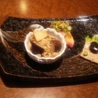 知喜多 横浜西口店 - 前菜3種類の盛り合わせ