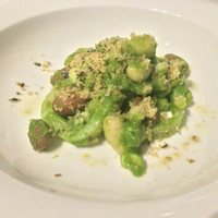 イルマーレ - （2015年4月）小田原産赤イカとイタリア産Borlotti（赤いんげん豆）＆白いんげん豆の一皿！