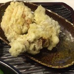 うどん 丸香 - かしわ天（むね肉 + もも肉）