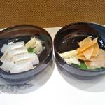 よねさん - 左やげん　右白鮭