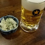 老舗居酒屋 ガクさん - 生ビールはサッポロ♪　