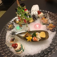 日本海 - 前菜　和でありながらクリスマスを感じられる☆　2016/12/25