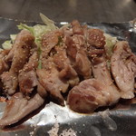 Teppansakabaichimaruni - 長州鶏もも アンデス岩塩焼き