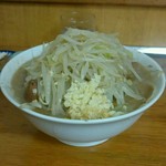 もみじ屋 - ミニラーメン 700円 (ニンニク 野菜)