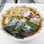 青島食堂 - チャーシュー麺 麺大盛り＆メンマ