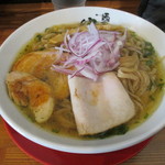 麺匠 中うえ  - 淡麗塩らーめん　大　７００円