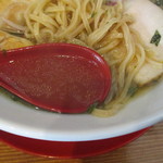 麺匠 中うえ  - 淡麗塩らーめん　大　７００円