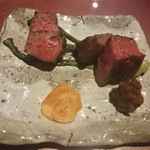 京松蘭はなれ - 大分県産ラム芯とハラミ