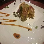 京松蘭はなれ - 島根県産　ロース芯の牛蒡巻き揚げ