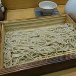 浅草じゅうろく - 丸岡在来 蕎麦。2枚目。