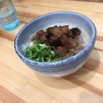 らーめん もんつきかかか - チャーシューごはん