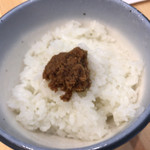 らーめん もんつきかかか - 山わさびごはん