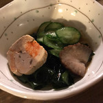 源氏 - あん肝となまこ