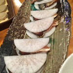 魚金 - 鯖へしこ