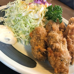 呑めるとんかつ屋 林家 - カキフライ定食