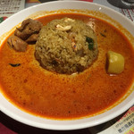 スリランカ かごしま - ドライカレー800円