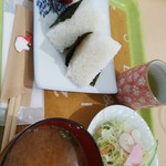 喫茶ラベンダー - 塩おにぎり定食