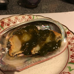 たつかわ - 鮑の串揚げ 神でした！ソースが磯の雰囲気を完全に演出してた！