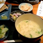 恋絆 - 定食の味噌汁（白味噌仕立て）